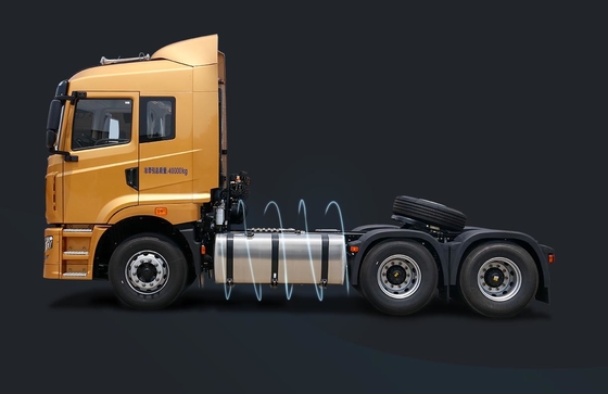 Euro 3 de Tipper Dump Truck Diesel 420HP de la cabeza del tractor de CAMC 6*4