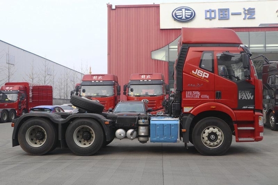 Euro 5 de HP del tractor 460 de FAW Jiefang J6P Tipper Dump Truck 6X4