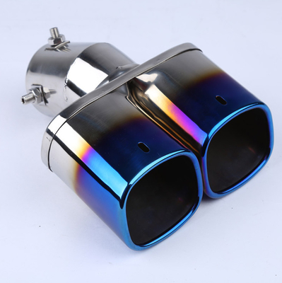 Los accesorios de la modificación del coche de PUERXIN quemaron el tubo de escape de acero inoxidable del 19cm