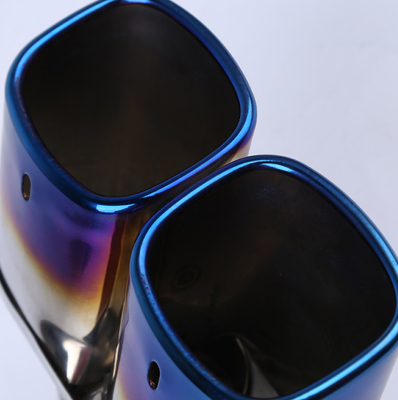 Los accesorios de la modificación del coche de PUERXIN quemaron el tubo de escape de acero inoxidable del 19cm