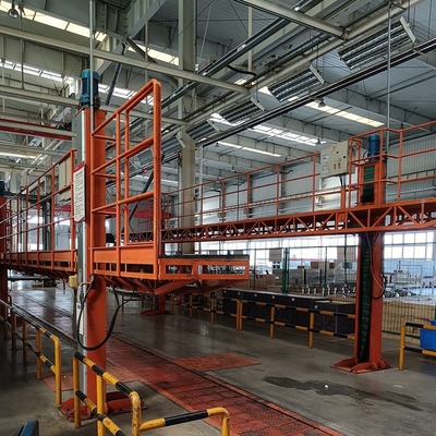 La planta de fabricación de autobús de SKD CKD modificó la frecuencia para requisitos particulares para la instalación de producción del autobús