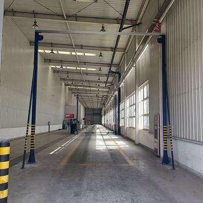 La planta de fabricación de autobús de SKD CKD modificó la frecuencia para requisitos particulares para la instalación de producción del autobús