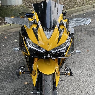 400cc accionó la bici del motor del disco de las motocicletas 80km/H del ciclismo en ruta