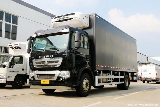 Camión del refrigerador de Sinotruk Howo A7