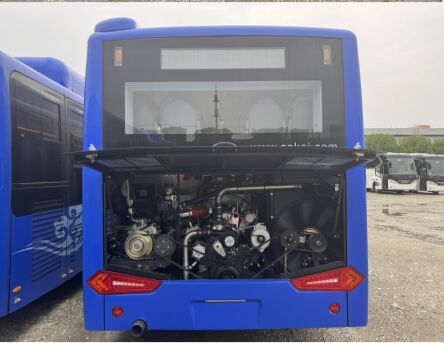 Autobús urbano CNG de 50+1 plazas, 10.5 metros