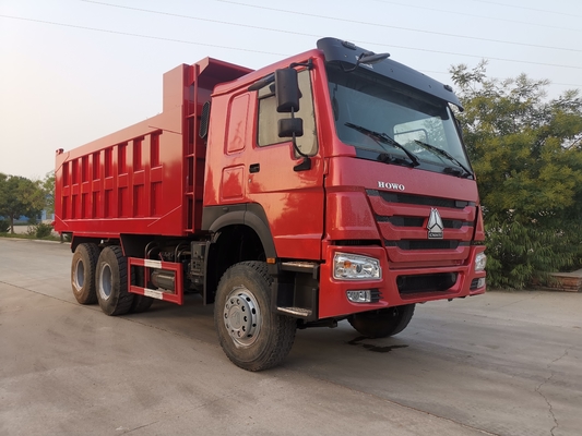 385HP la descarga de Howo 6x4 del EURO 3 utilizó los camiones resistentes ZZ3257N3847C1
