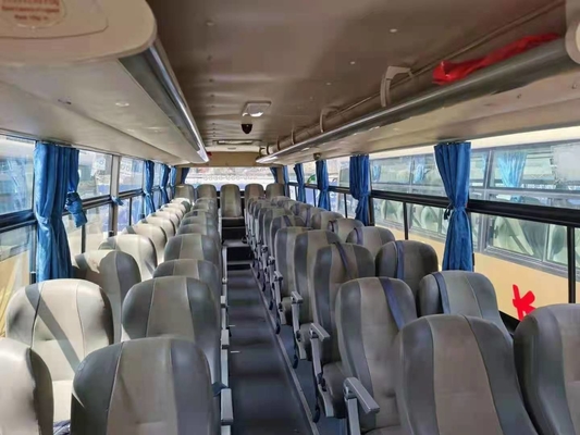 Kilometraje los 90000km de Yuchai Engine Bus 2012 del coche de ZK6120 53 Seater