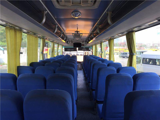 Kilometraje los 300000km de los asientos de Used Passenger Bus 67 del coche de Yutong
