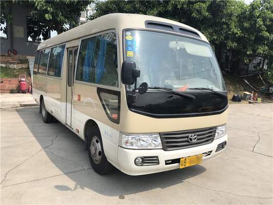 Asientos usados práctico de costa 2014 del autobús 23 del pasajero del motor 2.7L 113kw Toyota