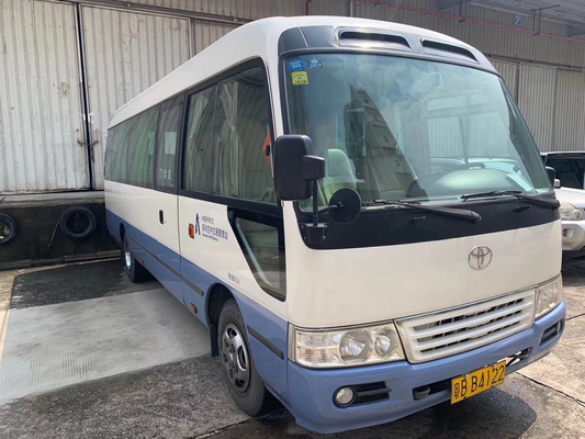 euro diesel 4,0 3 de Seater del autobús 23 del pasajero del práctico de costa de 4.0L 100kw Toyota