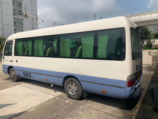 euro diesel 4,0 3 de Seater del autobús 23 del pasajero del práctico de costa de 4.0L 100kw Toyota