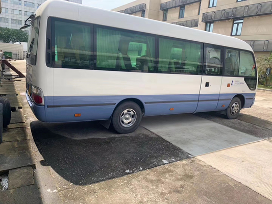 euro diesel 4,0 3 de Seater del autobús 23 del pasajero del práctico de costa de 4.0L 100kw Toyota