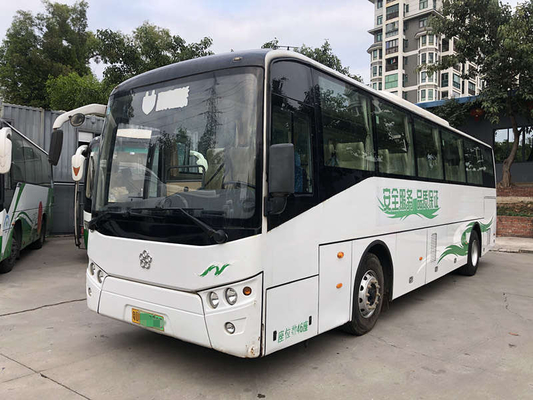 Autobús eléctrico de Seater del autobús 46 de Mielage los 5000km 250kwh Yinlong 100 kilómetros por hora