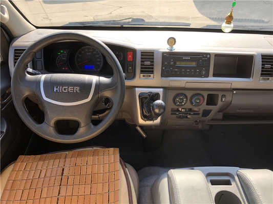 Autobús usado alto tejado 2.4L del pasajero