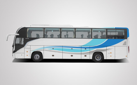 euro del autobús 375HP de la ciudad de Yutong de los coches de pasajero del 12m 4 WP10H375E62