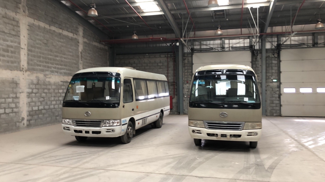 Funcionamiento usado asientos del práctico de costa 2009 más altos de Toyota del práctico de costa del autobús del pasajero del motor 90kw 21 buen