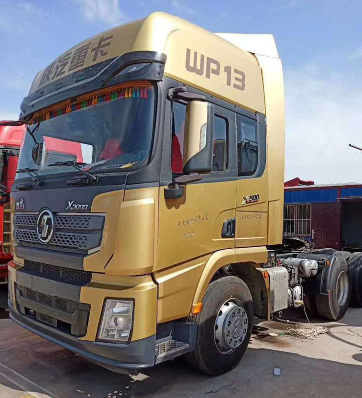 El tractor de Weichai WP13.500E501 Shacman utilizó la masa resistente de la tracción de los camiones 40 toneladas